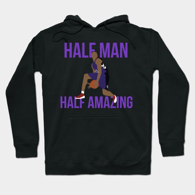 Vince Carter - Half Man, Half Amazing Hoodie by xavierjfong